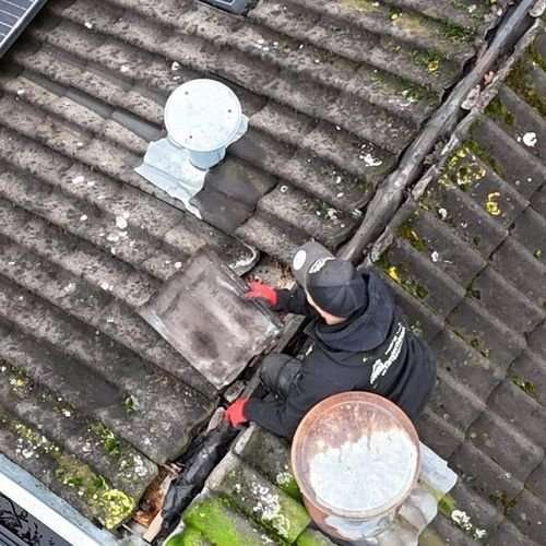Een dakrenovatie bij oud pannendak in Wassenaar
