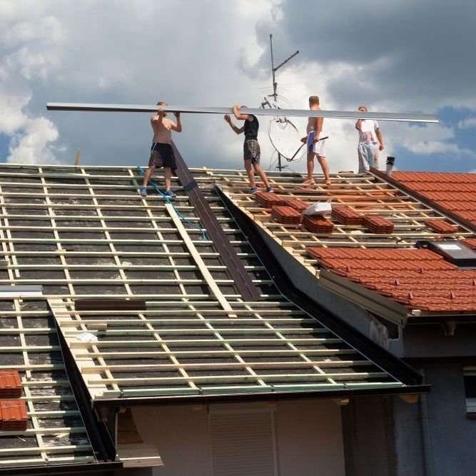 Plat dak Wassenaar opnieuw leggen